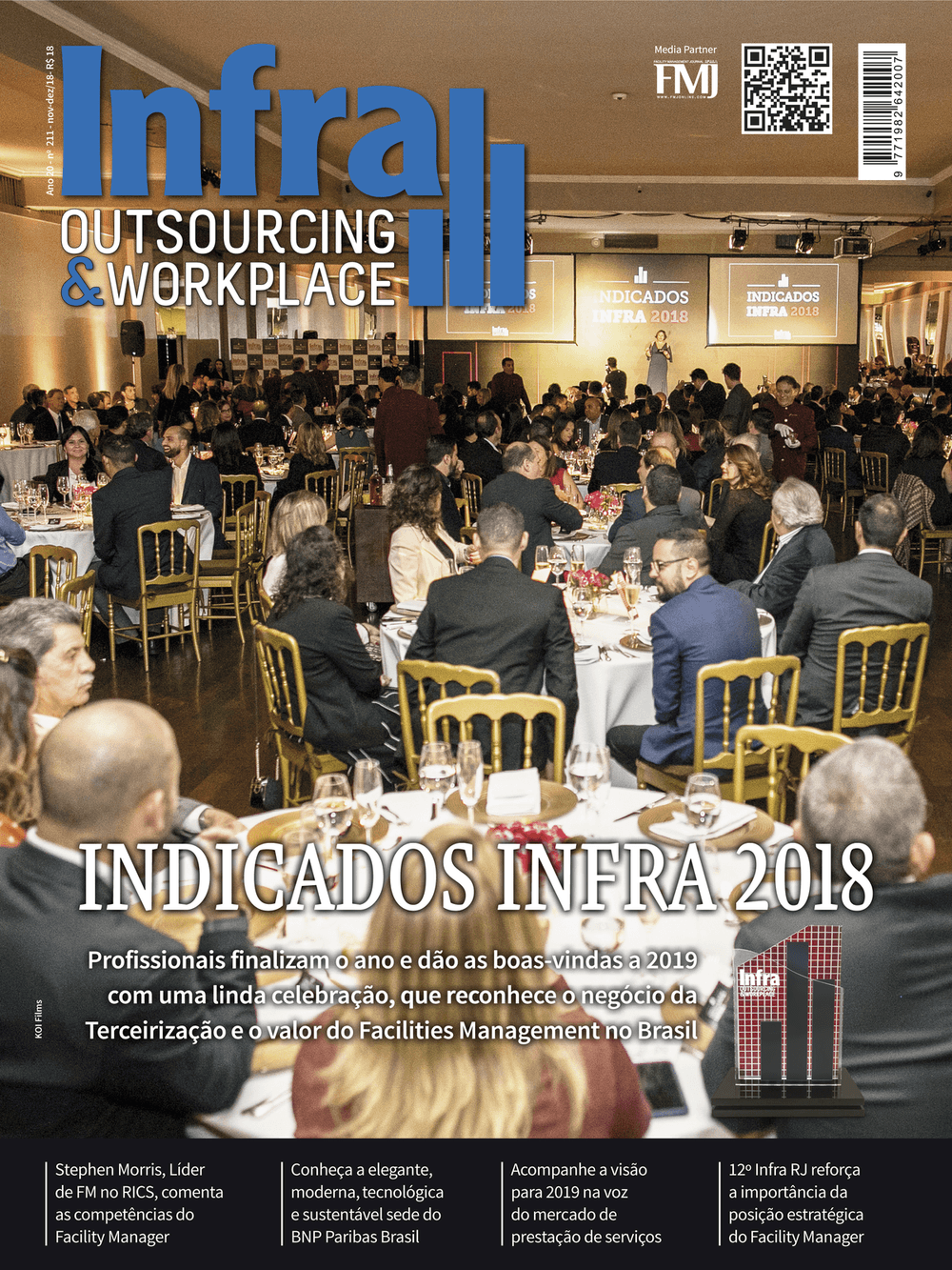 Imagem Capa Revista Infra Outsourcing & Workplace 1º Trimestre/2019